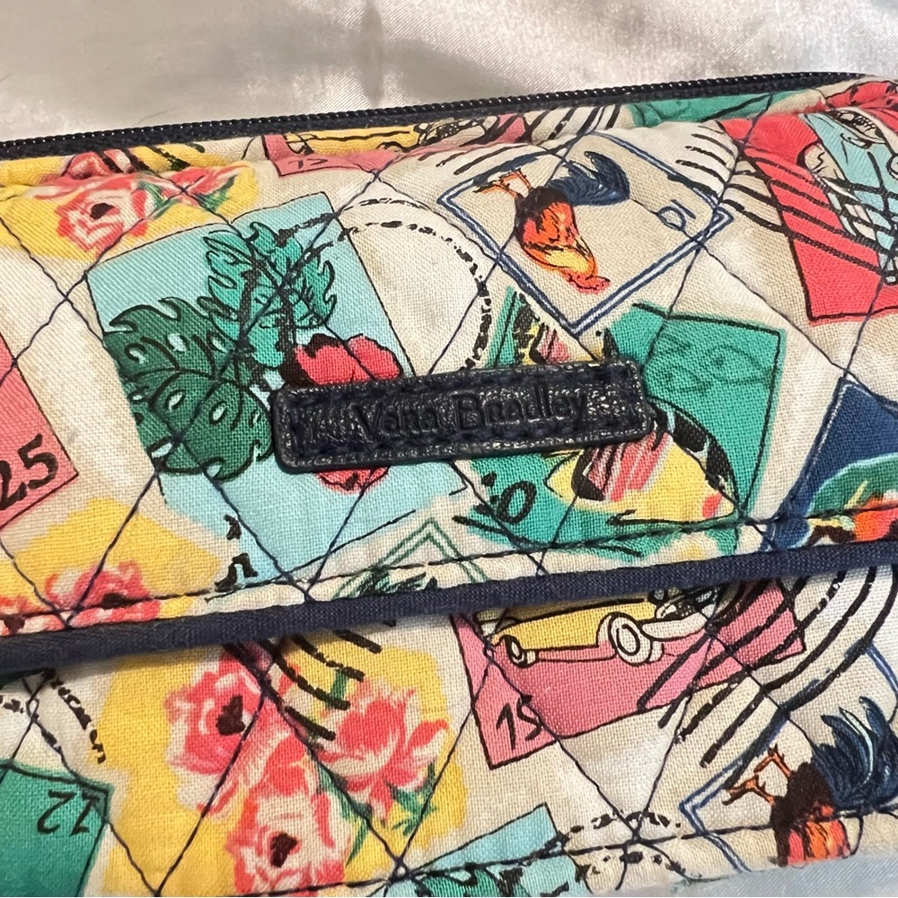 Vera Bradley | Wristlet | Cuban Stamps “Retired”